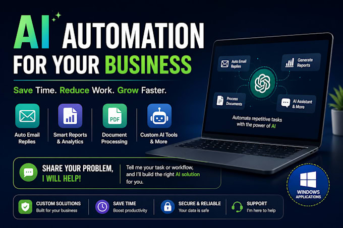 automate your business workflows using ai and chatgpt API
