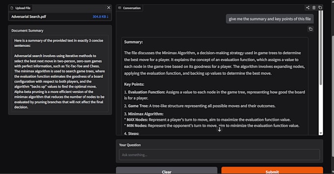 build a rag chatbot that answers  from your PDF or word docs