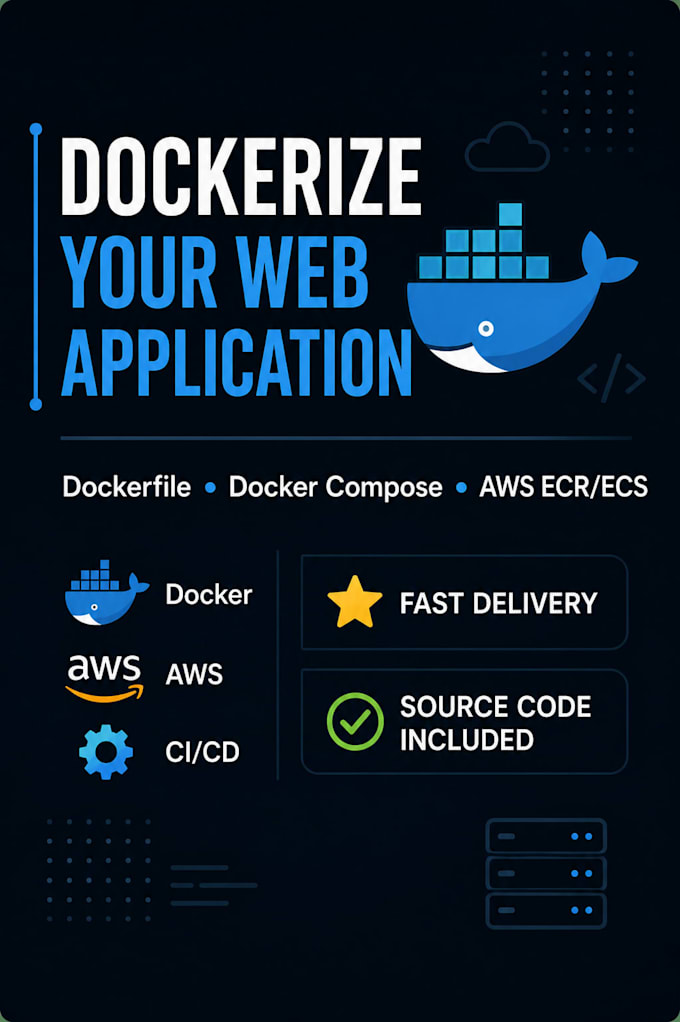 dockerize your web application