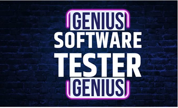 do QA testing and user testing for your software