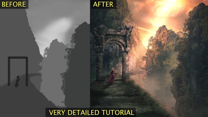create realistic vfx, cgi scenes, matte painting and cinematic environments