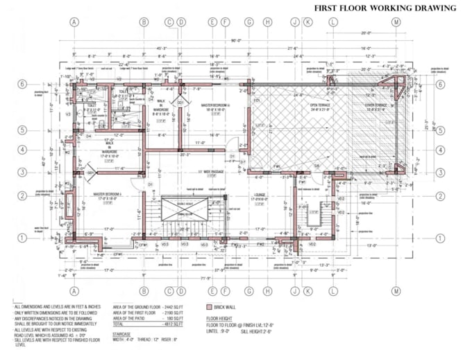 do architectural floor plan, autocad drafting