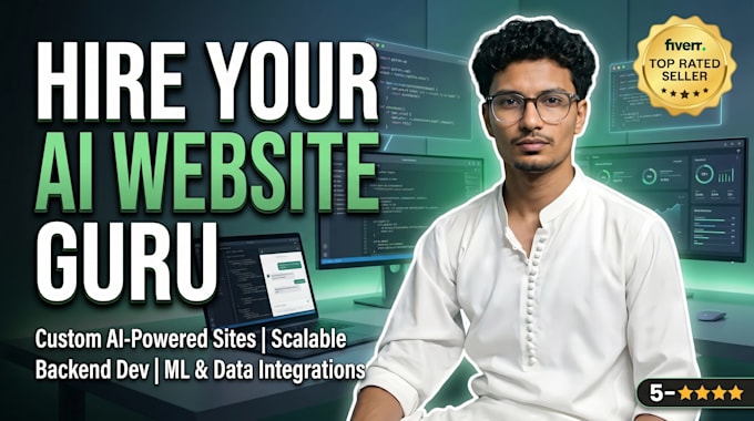 ai website development ,chatbot, ai software as full stack web develop