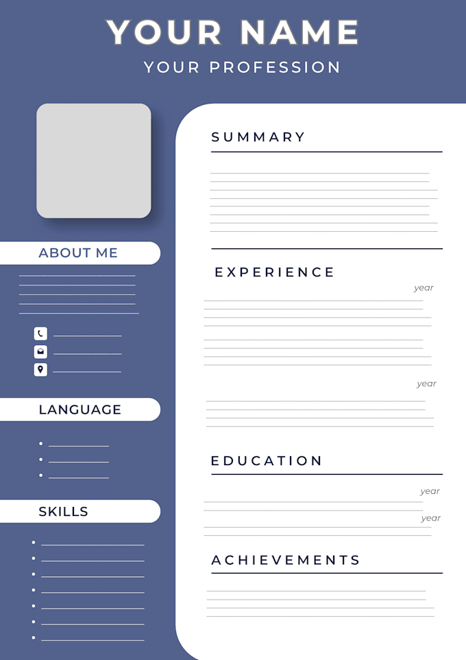 design an ats optimized resume that stands out