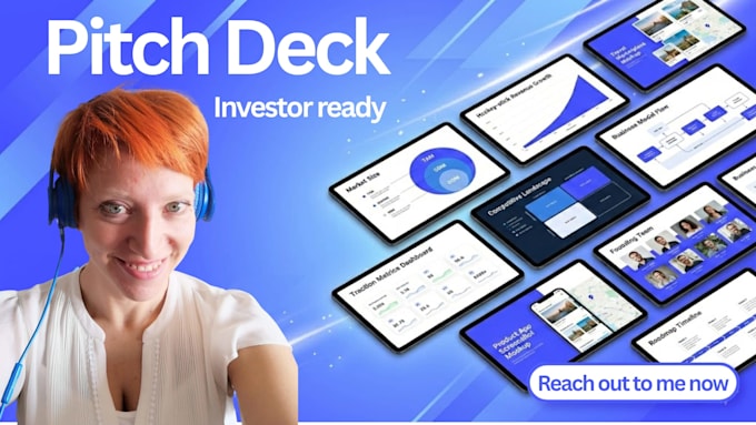 review or build your investor pitch deck for fundraising