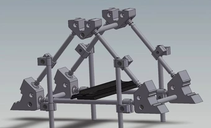 create solidworks 3d cad models, gd and t, 2d and technical drawings