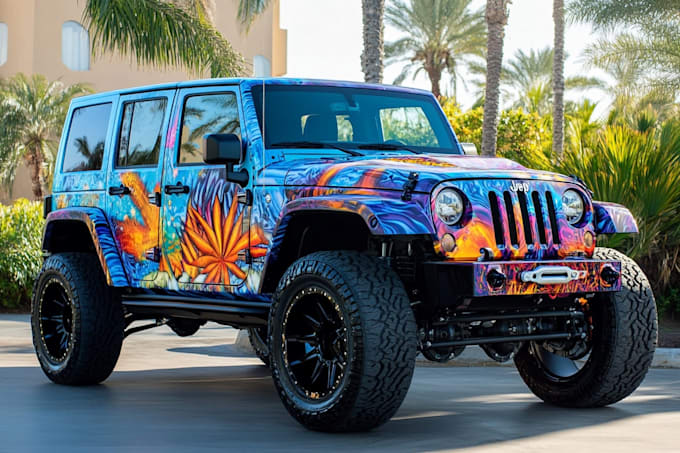 vehicle wrap car wrap van truck wrap design