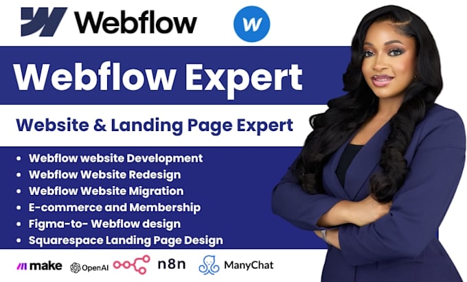 clone,design webflow website, figma to webflow, website redesign, webflow expert