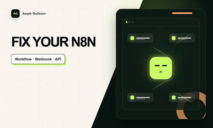 fix your n8n workflow webhook or API automation
