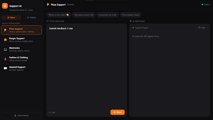 build a custom ai chatbot in python