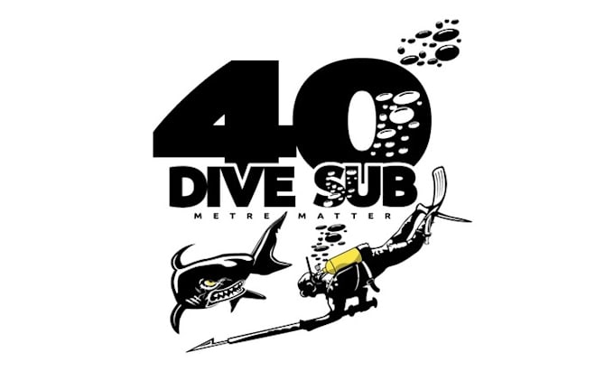 design technical diving leisurewear brand logo