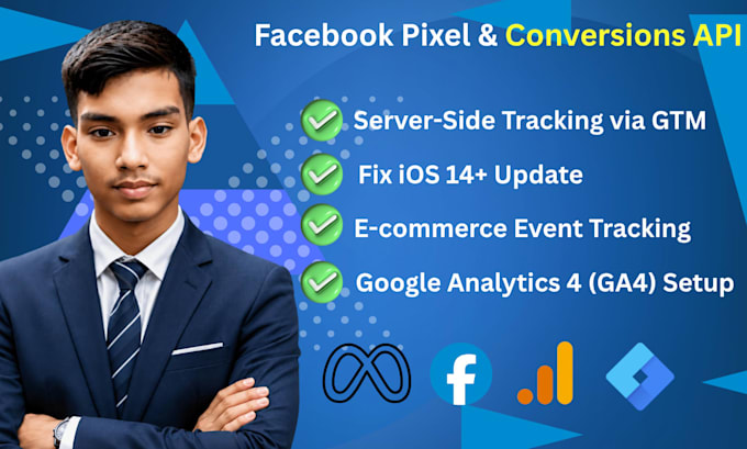 set up facebook pixel conversion api and tracking