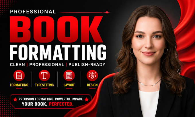 do book formatting, book layout and book typesetting