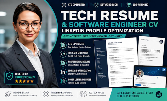 create a professional tech resume IT jobs software engineer resume IT CV