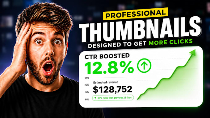 design professional youtube thumbnails that boost CTR