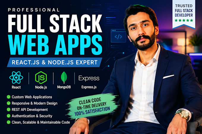 develop a react nodejs web application
