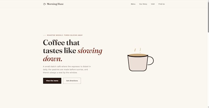 create websites, portafolios, or any sort of brochure