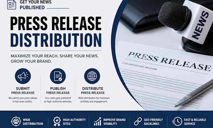do press release distribution publish press release submit press release
