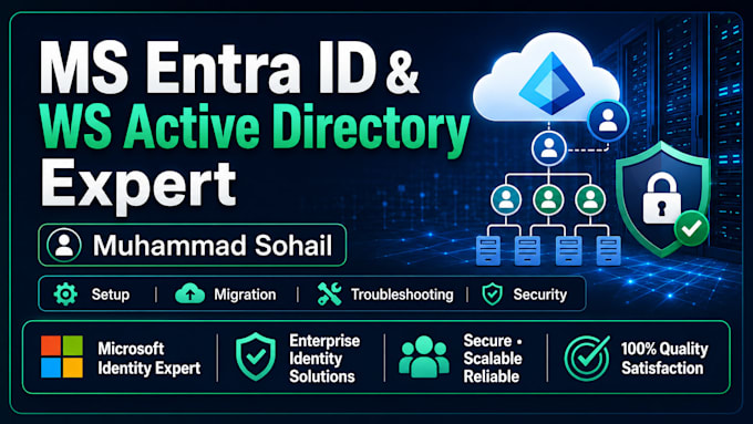 set up and secure microsoft entra id and windows active directory