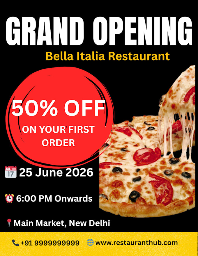 professional flyer, poster, brochure, flex and shop banner