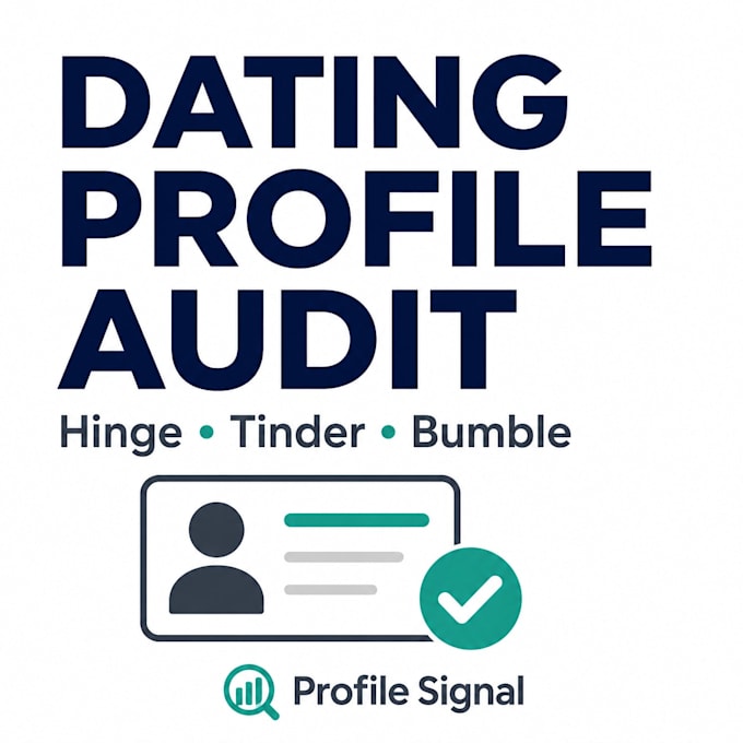 audit and rewrite your dating profile