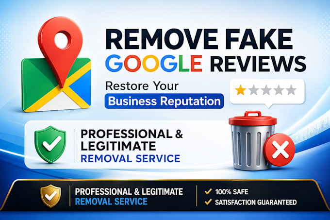 report to remove fake bad negative policy violating google maps business reviews