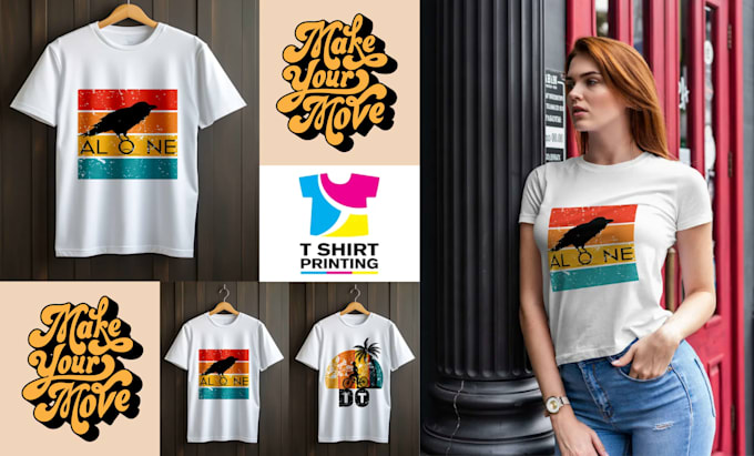 do custom tshirt design minimalist design