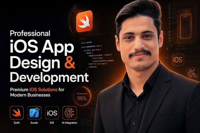 develop a native ios app using swiftui