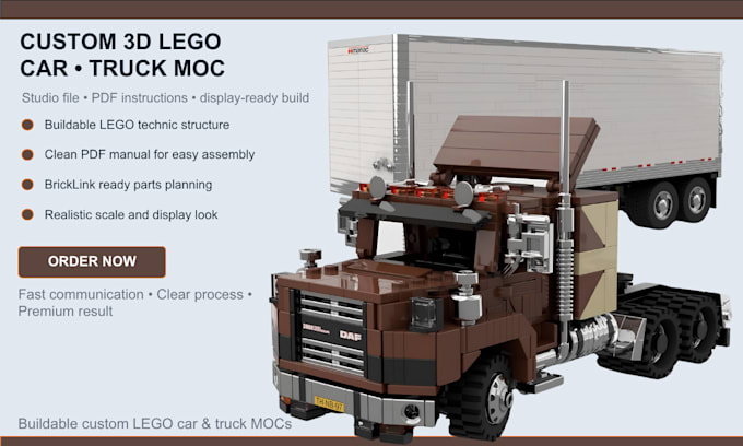 bricklink studio 3d lego moc design lego set model technic car pdf instructions