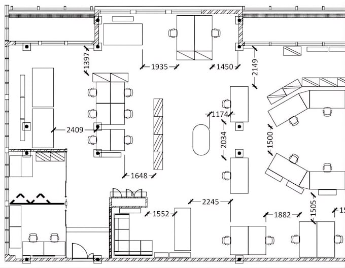 update your office floor plan, occupancy layout or workspace design