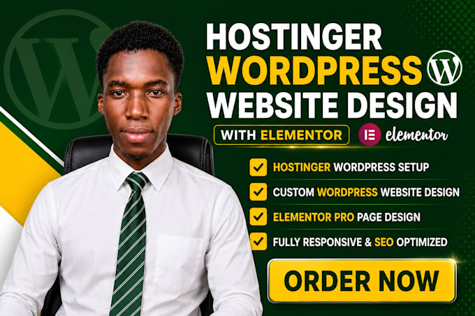 wordpress hostinger design redesign hostinger website fix hostinger website
