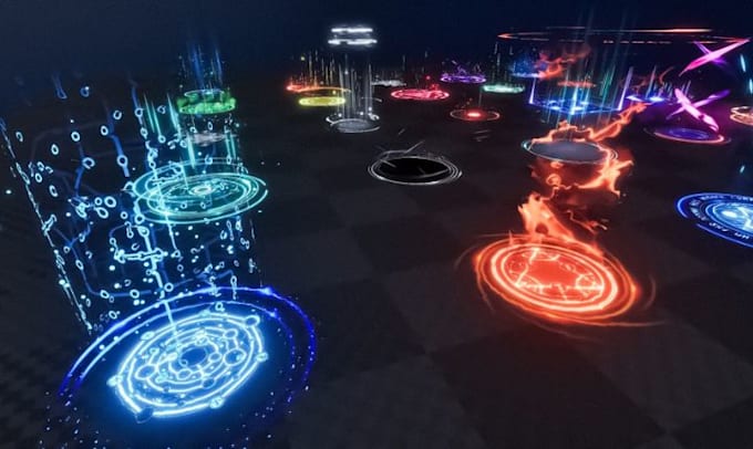 create game ready vfx for unity hdrp, urp, and vfx graph, shader particle effect