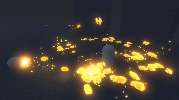 create realtime unity vfx, visual effects using shader graph particle system