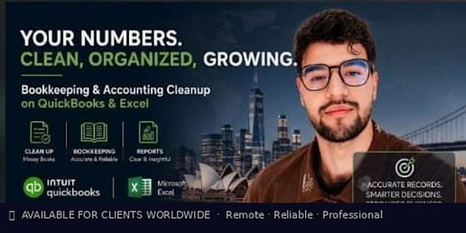 do monthly bookkeeping and financial reports for freelancers