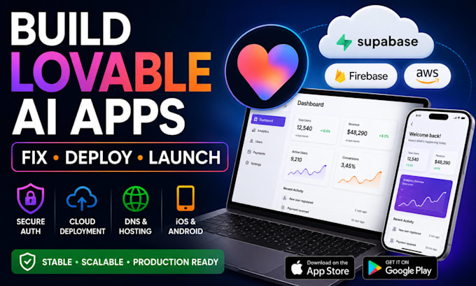 build lovable ai website fix lovable supabase deploy lovable app to ios lovable