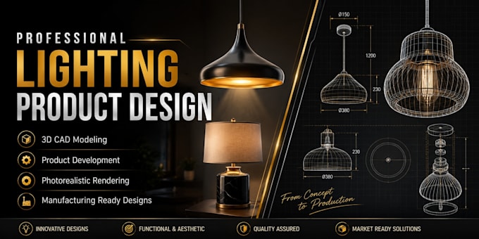 design professional and innovative lighting products