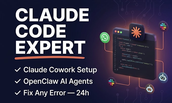 claude cowork ai agent claude consultant claude trainer claude setup claude code