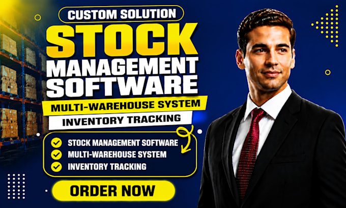 develop stock management software, multi warehouse system, inventory tracking