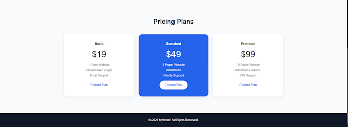 create a responsive landing page from figma, PSD,
