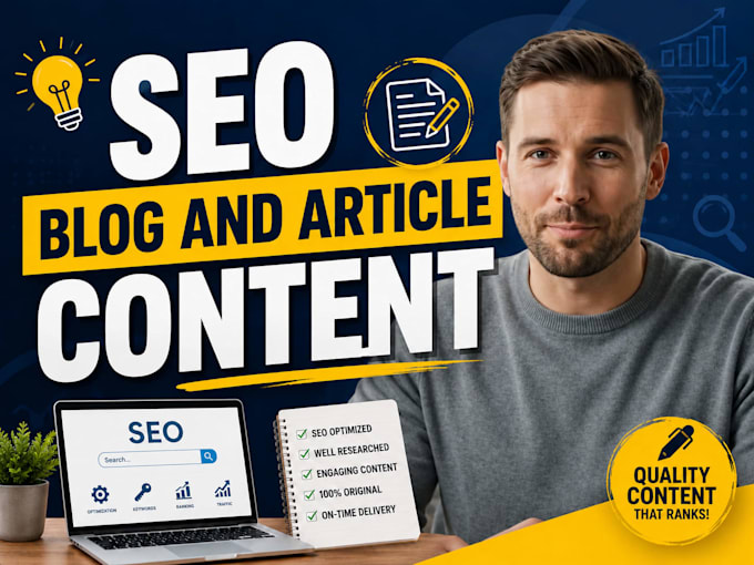write SEO optimized blogs and articles