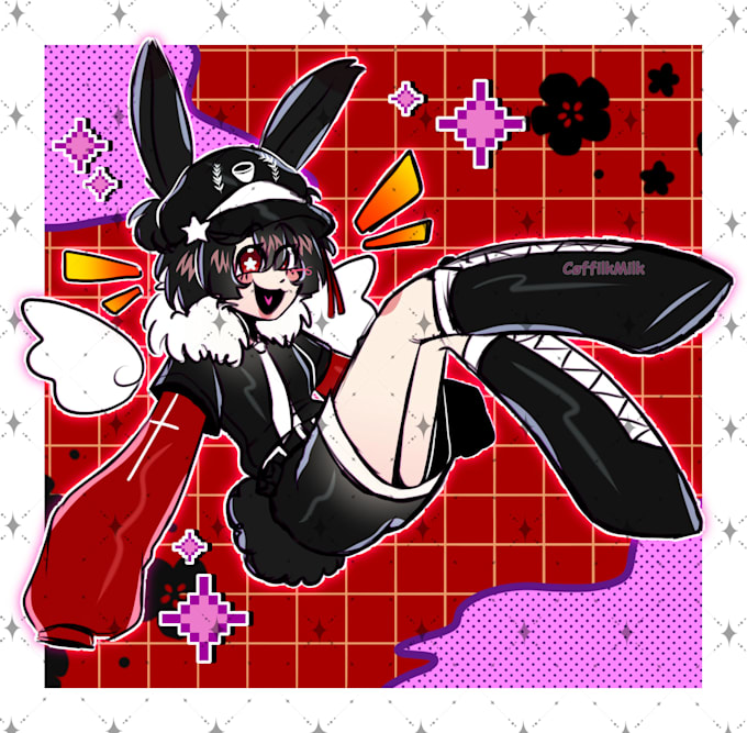 draw chibi or semi chibi sketch illustrations for oc, fan art and furry