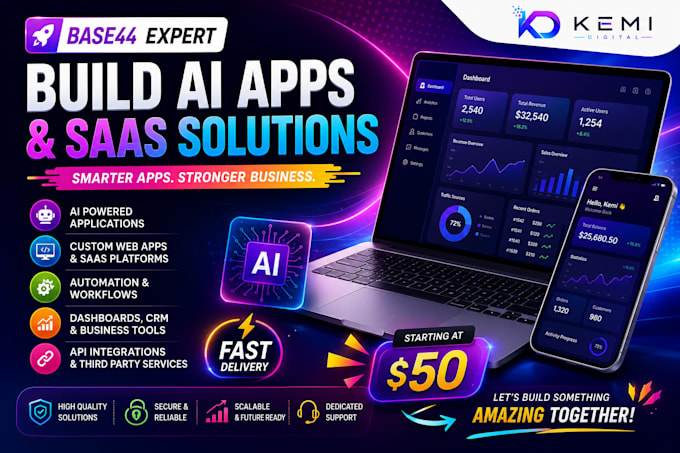 build a custom ai saas app with base44 automation and integrations