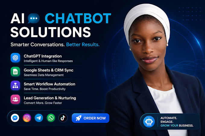 set up manychat ai chatbot and automation