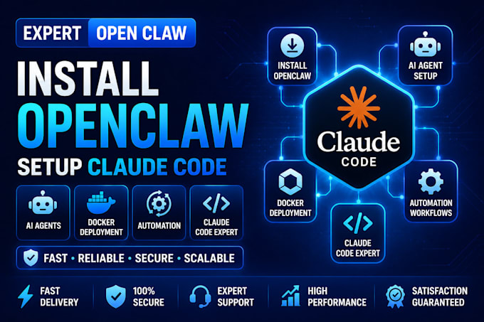 install openclaw setup claude code expert ai agents docker deployment automation