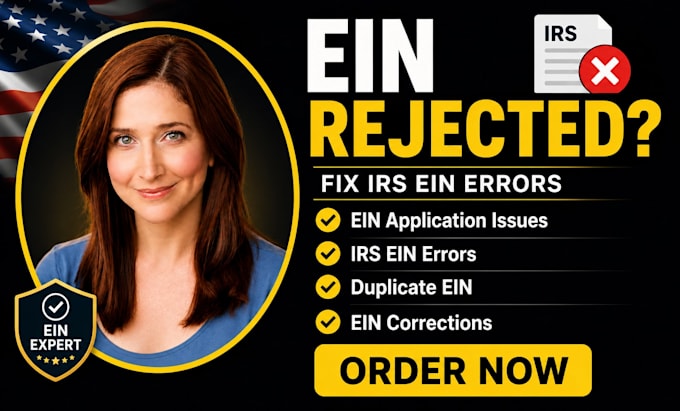 fix ein application issues and resolve irs errors for your business