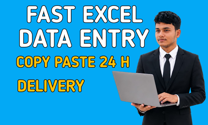 do excel data entry copy paste and form filling work