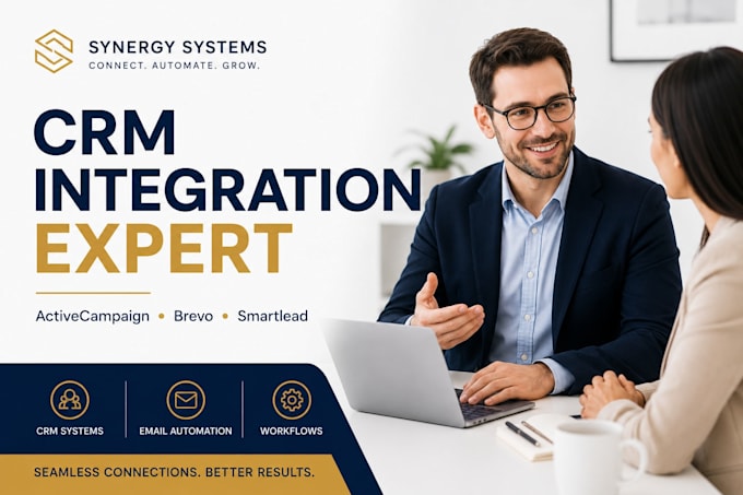 integrate activecampaign brevo smartlead CRM systems and email automation