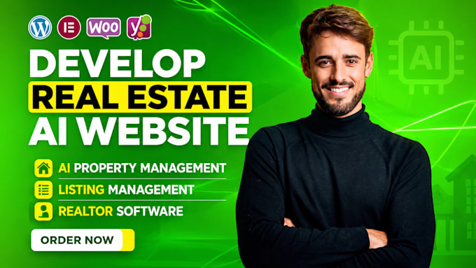 develop real estate ai website ai property management listing realtor software