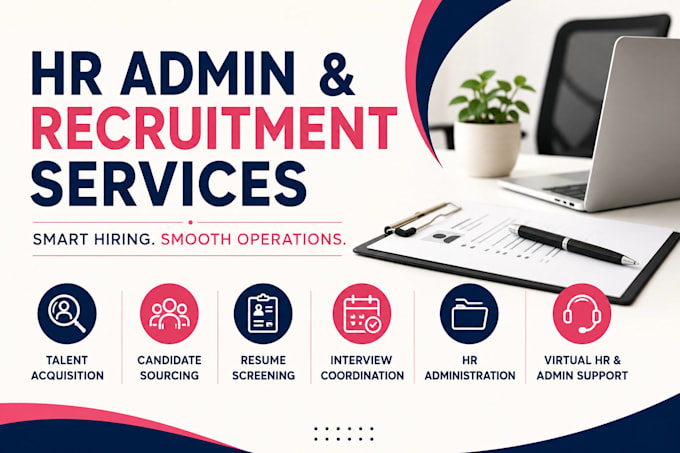 do HR admin tasks and recruitment for you