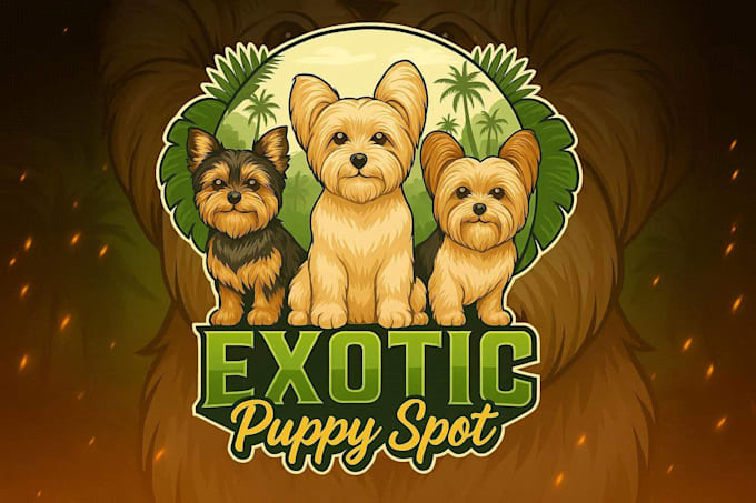 design a logo for dogs, bully and kennel